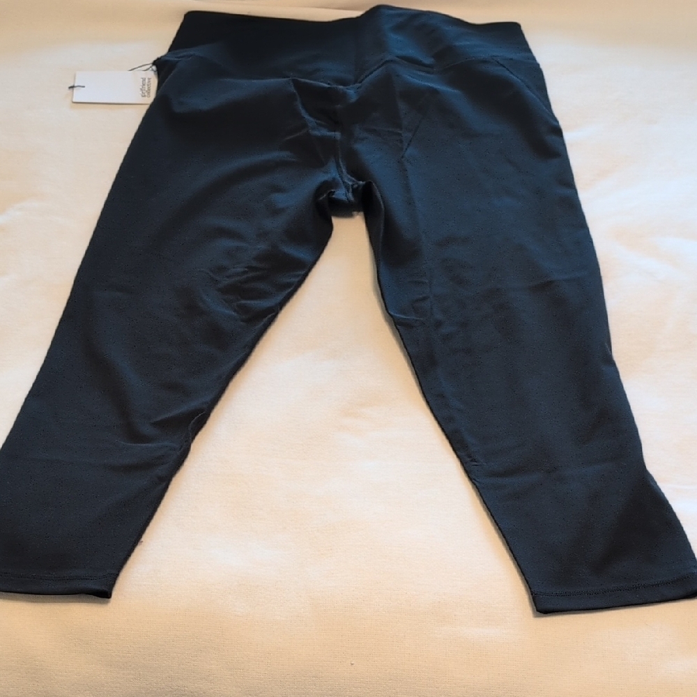Girlfriend Collective Black High Rise 7/8 Leggings Athletic Wear - Picture 10 of 10